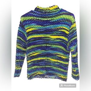 Vintage Y2K Popcorn Blouse